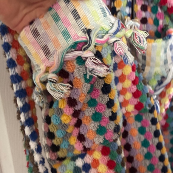 Multicolor Striped Hooded Robe - Picture 10 of 13